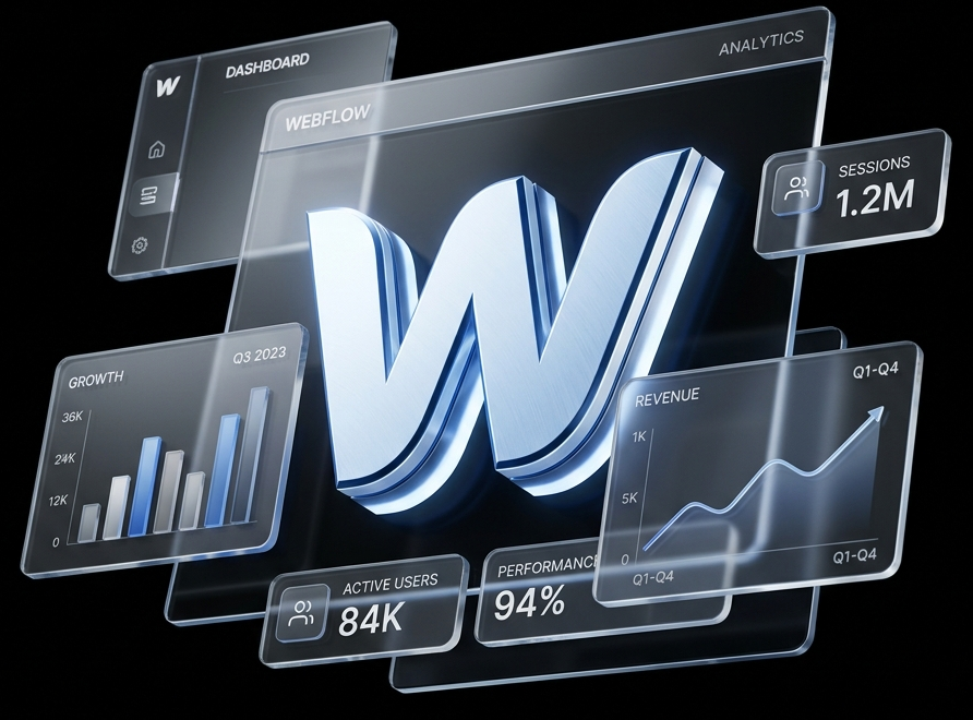 Webflow Development Graphic