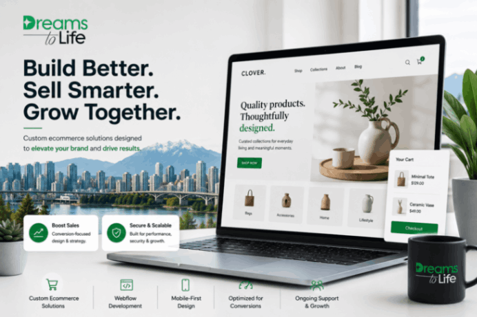 Smart Ecommerce Development Services in Vancouver WA with Webflow Experts