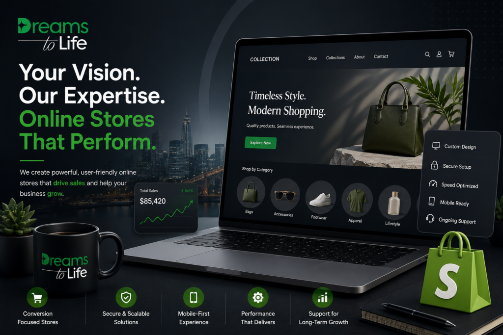 Your online store, our design