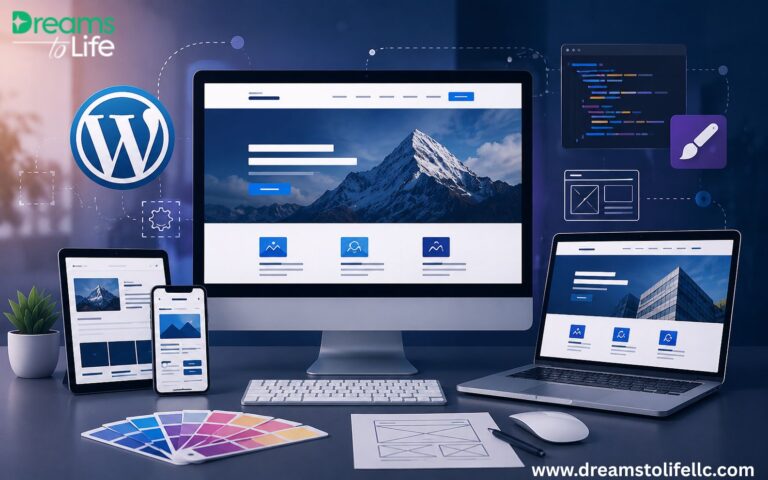 Custom WordPress Theme Design Services for  Modern Businesses
